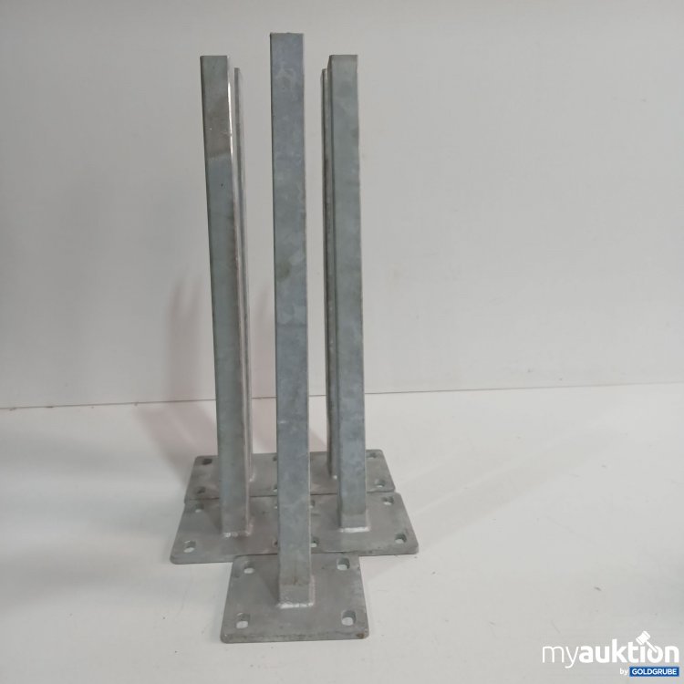 Artikel Nr. 899906: Pfostenträger 5Stk ca. (Untere Platte) 15x15cm Höhe ca. 60cm  