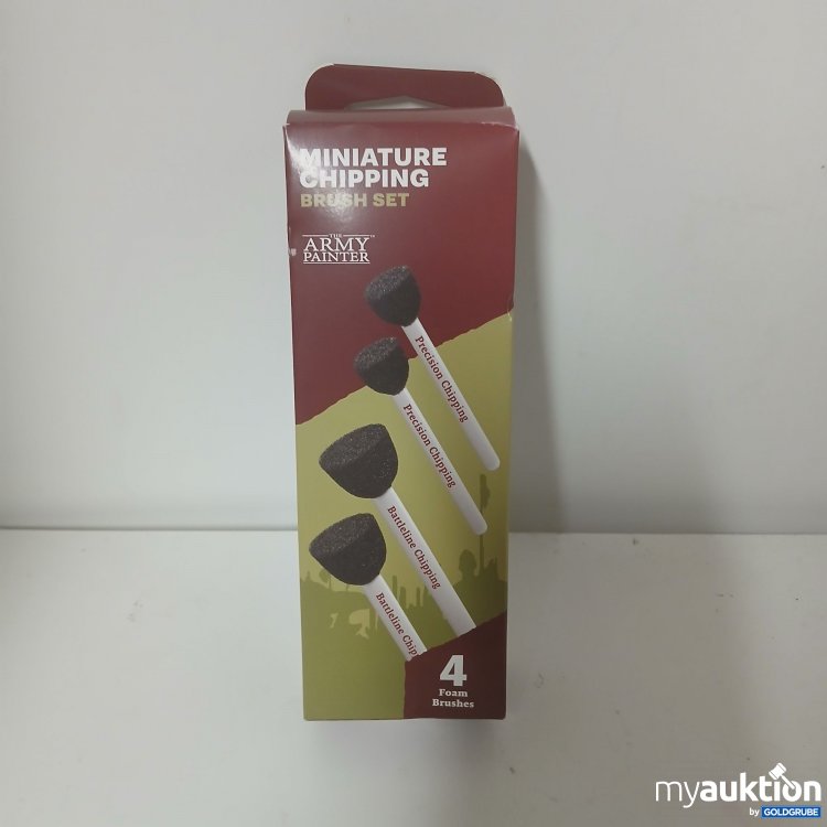 Artikel Nr. 917906: The Army Painter Miniature Chipping Brush Set 4x