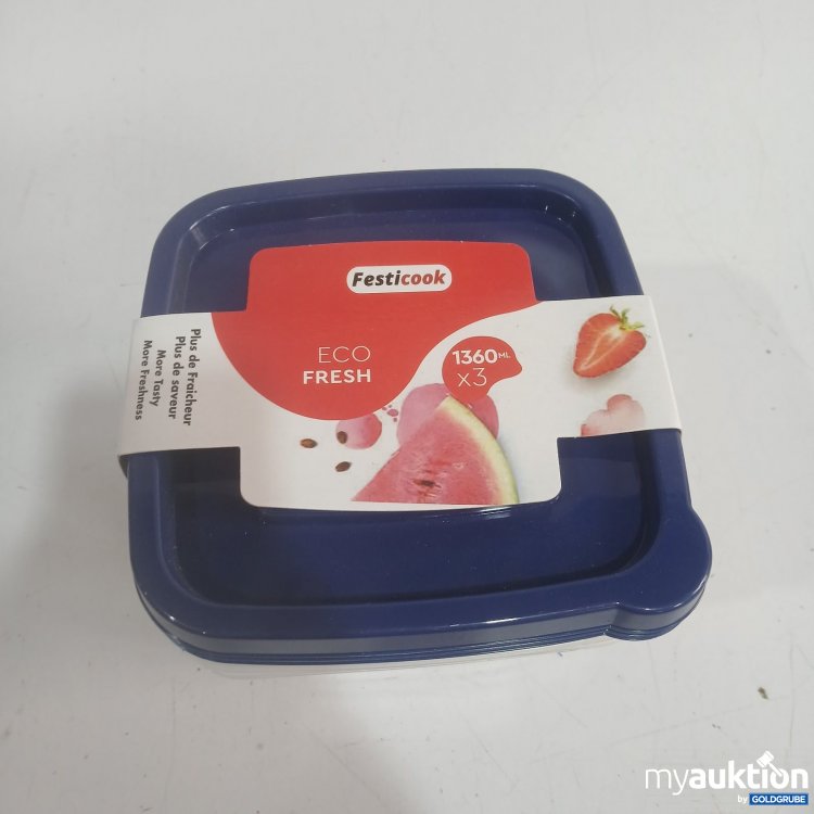 Artikel Nr. 921906: Festicook 3 x Frischhaltedosen 1360 ml
