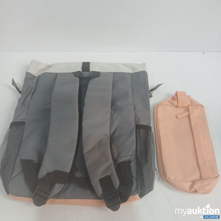 Artikel Nr. 930906 Artikel Nr. 930906: Rucksack Grau Apricot Set