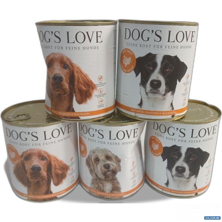 Artikel Nr. 952906: DOG'S LOVE Feine Kost für feine Hunde Pute 5x800 g