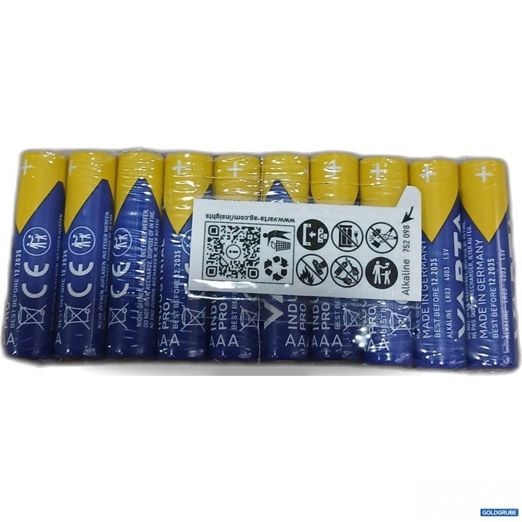 Artikel Nr. 953906 Artikel Nr. 953906: Varta AAA 40 Stück