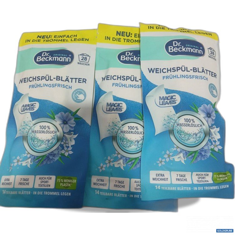 Artikel Nr. 959906: Dr. Beckmann Weichspül-Blätter Frühlingsfrisch 3x14 Stück