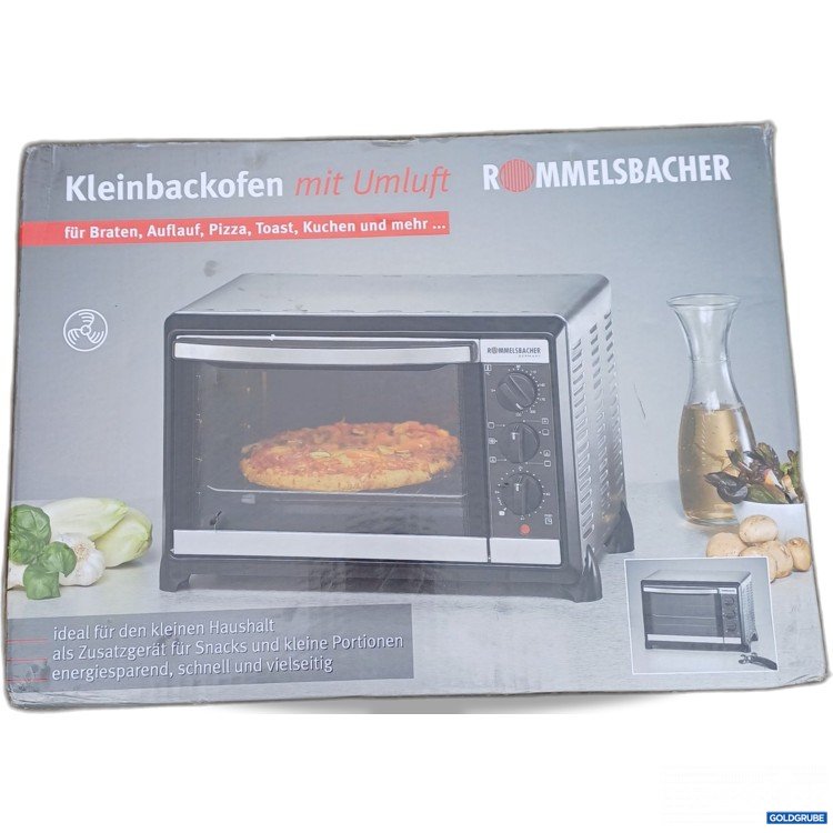 Artikel Nr. 960906: Rommelsbacher Kleinbackofen mit Umluft BG1055/E 
