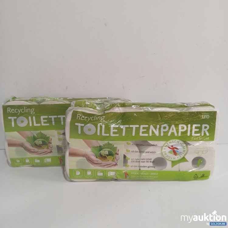Artikel Nr. 969906 Artikel Nr. 969906: Recycling Toiletten Papier Premium 3lagig je 8Rollen