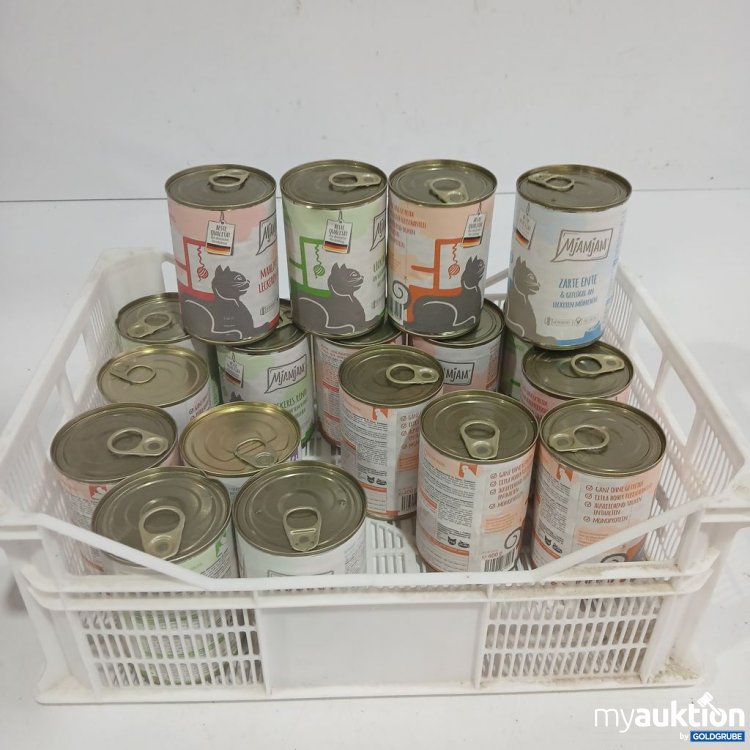Artikel Nr. 973906 Artikel Nr. 973906: Mjammjamm Katzenfutter diverse Sorten 18x400g