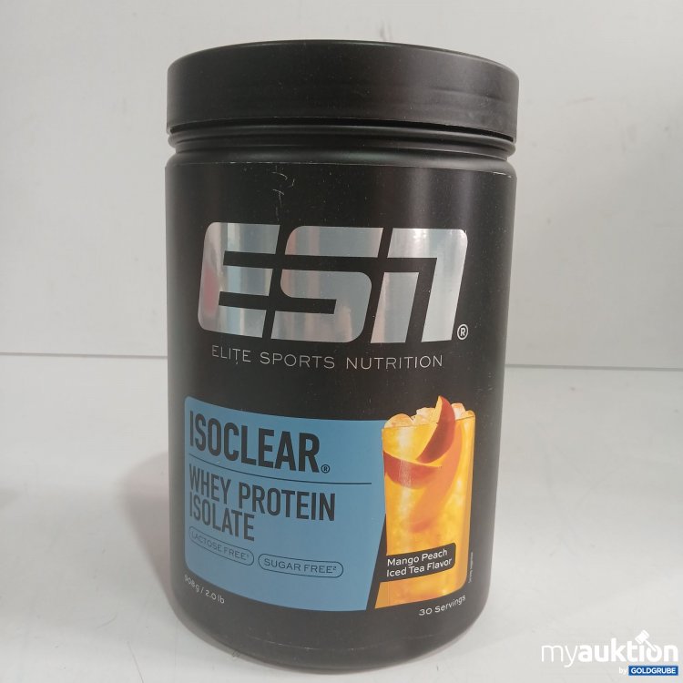 Artikel Nr. 979906 Artikel Nr. 979906: ESN Isoclear Whey Protein Isolate Mango Peach Iced Tea Flavor 908g