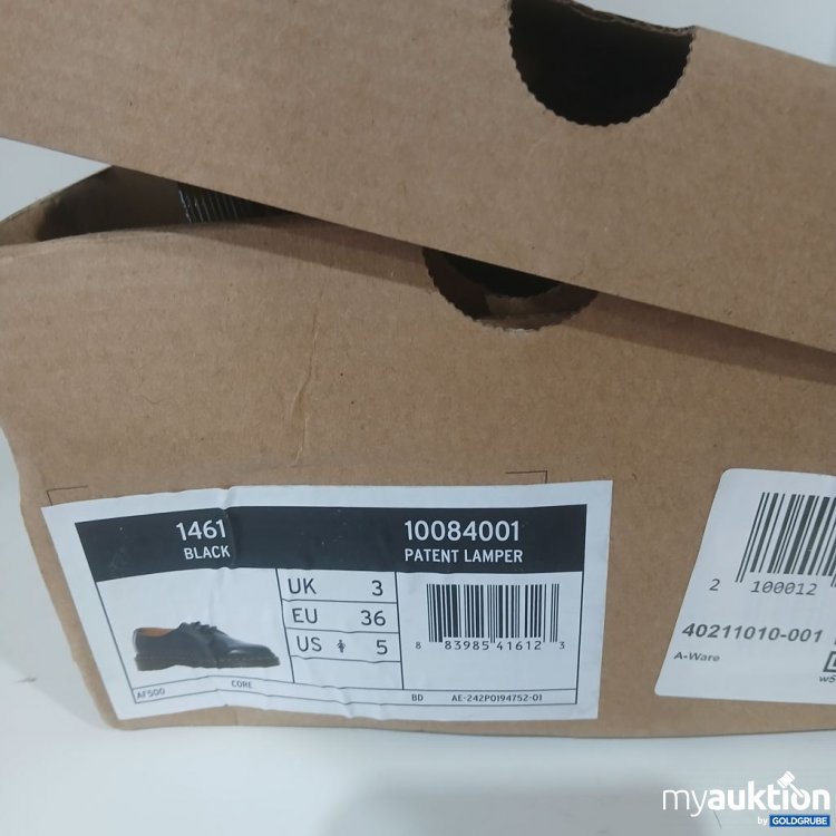 Artikel Nr. 990906: Dr. Martens 1461 Patent Lamper Schwarz
