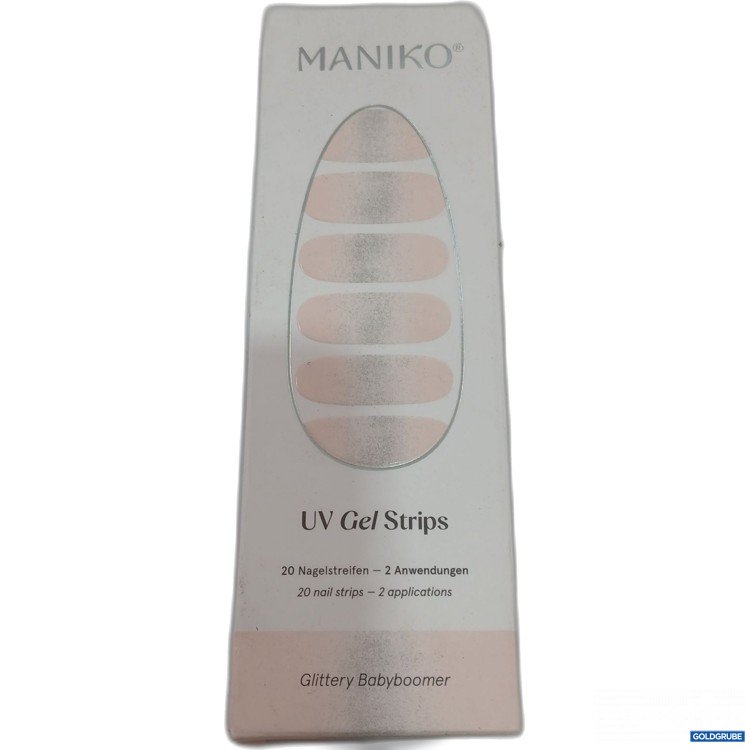 Artikel Nr. 996906 Artikel Nr. 996906: Maniko UV Gel Strips Glittery Babyboomer