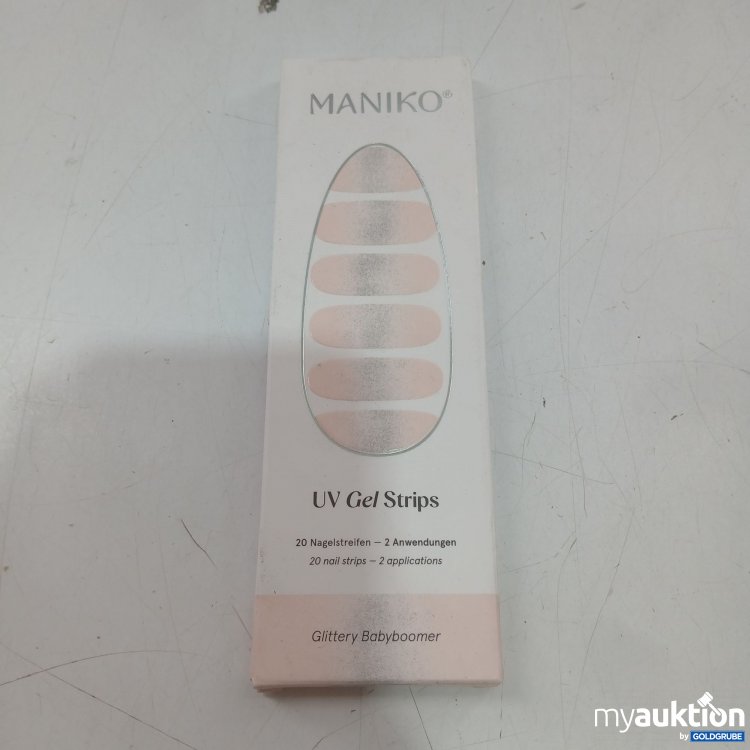 Artikel Nr. 996906 Artikel Nr. 996906: Maniko UV Gel Strips Glittery Babyboomer