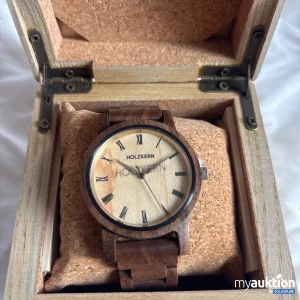 Auktion Holzkern Herrenuhr