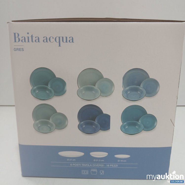 Artikel Nr. 460907: Shades of VdE Geschirr Baita acqua 18tlg
