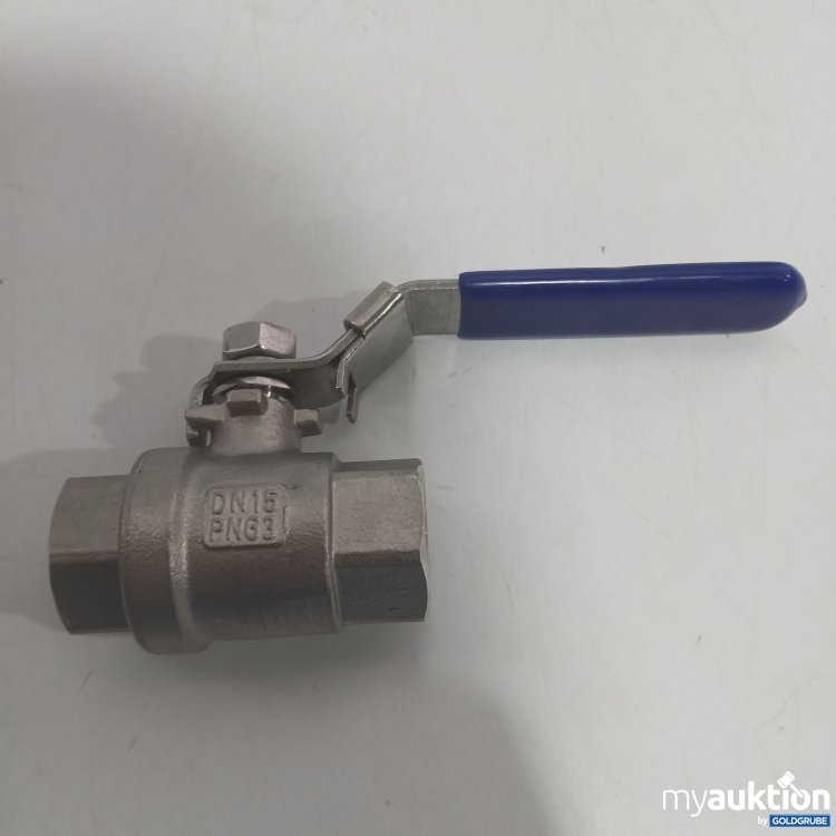 Artikel Nr. 523907 Artikel Nr. 523907: zweiteiliger Edelstahl-Kugelhahn