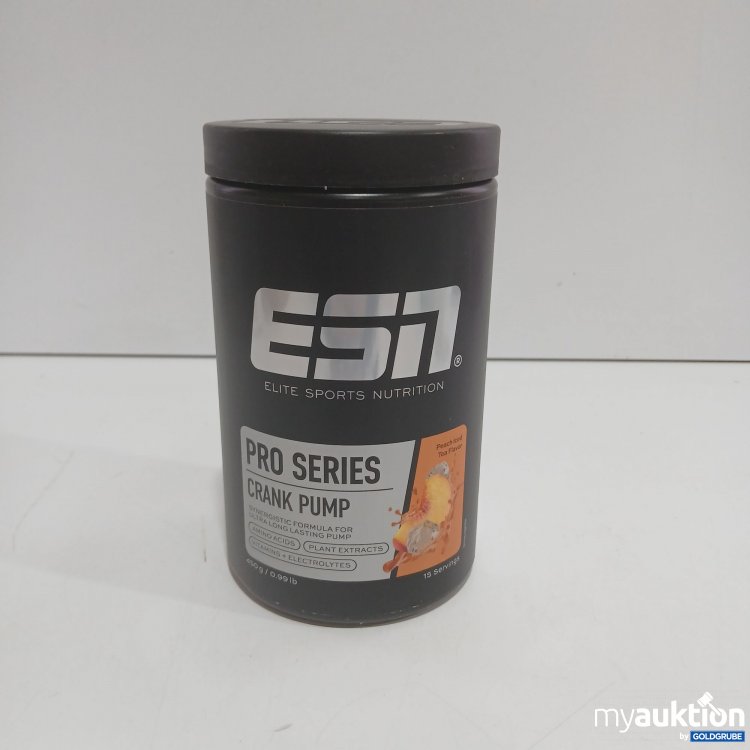 Artikel Nr. 813907 Artikel Nr. 813907: ESN Pro Series Peach Iced Tea Flavor 450g