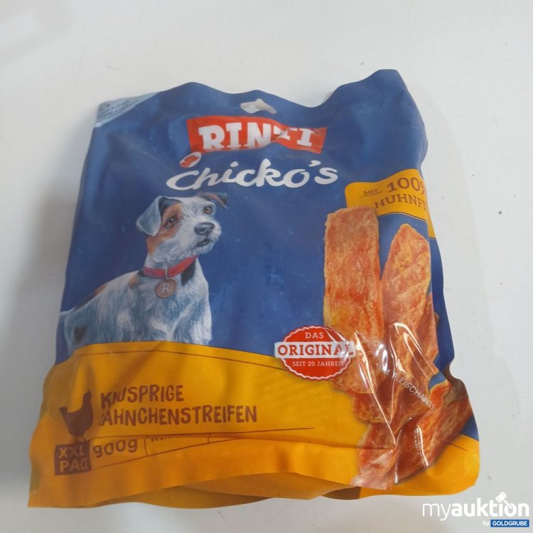 Artikel Nr. 952907 Artikel Nr. 952907: Rinti Chicko's Hähnchenstreifen 900g