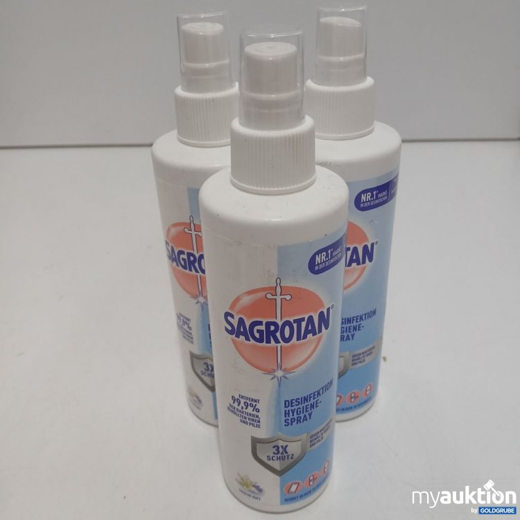 Artikel Nr. 959907: Sagrotan Desinfektion Hygiene Spray 
3x250ml