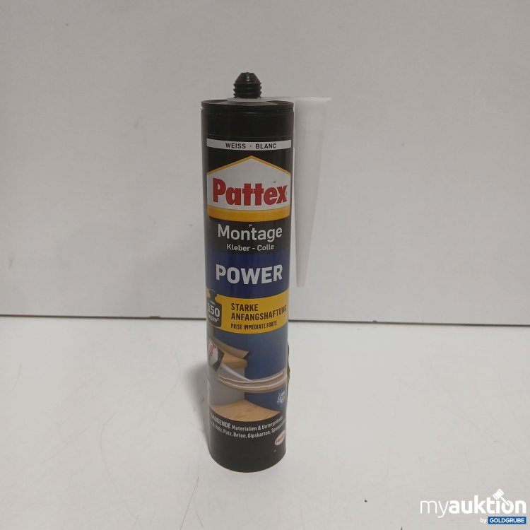 Artikel Nr. 970907 Artikel Nr. 970907: Henkel Pattex Montage Kleber Power 2x370g weiß