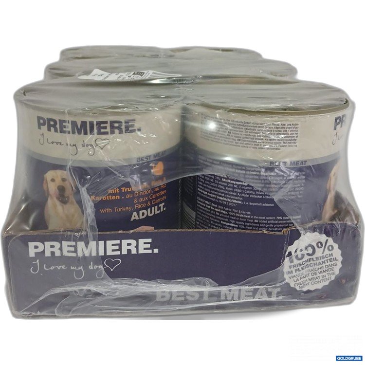 Artikel Nr. 973907 Artikel Nr. 973907: PREMIERE Hundefutter Adult Truthahn, Karotten & Reid 6x800g