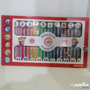 Auktion Toy Universe Pencils & Eraser Set 