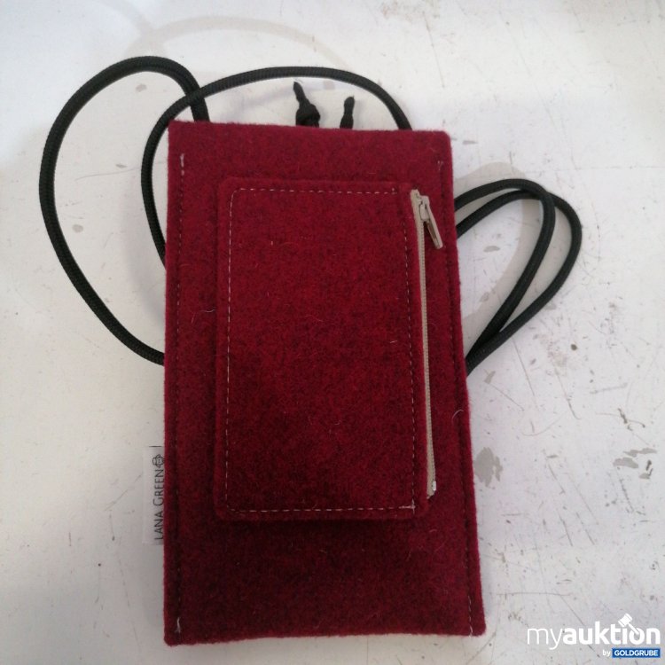 Artikel Nr. 718908 Artikel Nr. 718908: Lana Green Filz Handytasche mit kordel