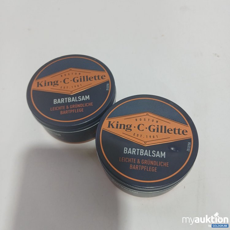 Artikel Nr. 844908 Artikel Nr. 844908: King C Gillette Bartbalsam 2x100ml