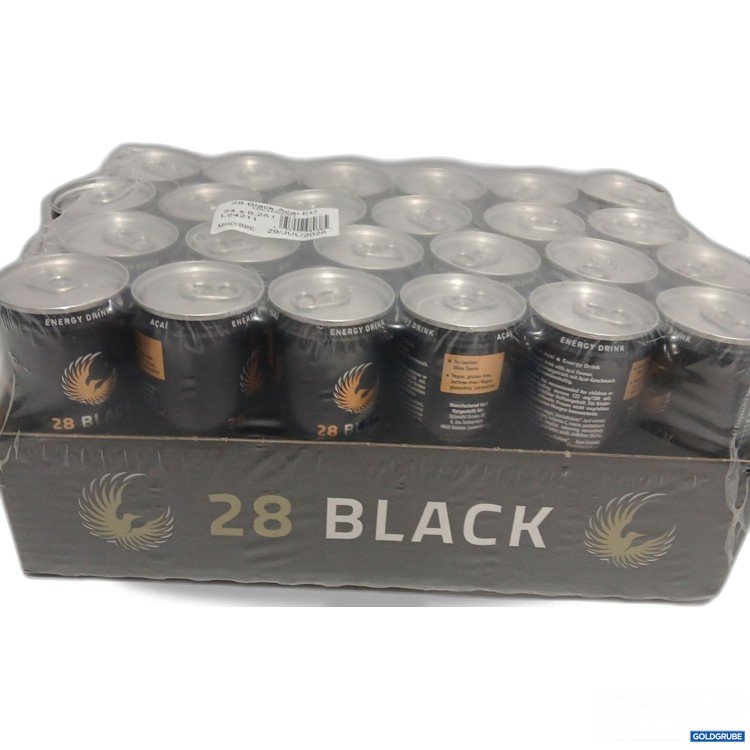 Artikel Nr. 891908: 28 Black ACAI 24×250ml Energy Drink