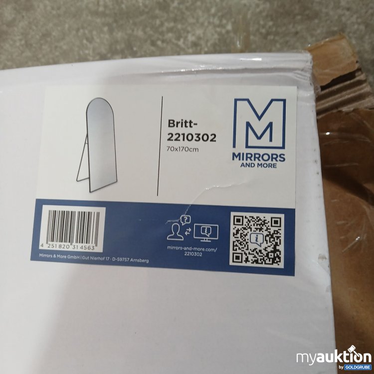 Artikel Nr. 899908: Mirror and More Stand Spiegel Britt 70x170cm 