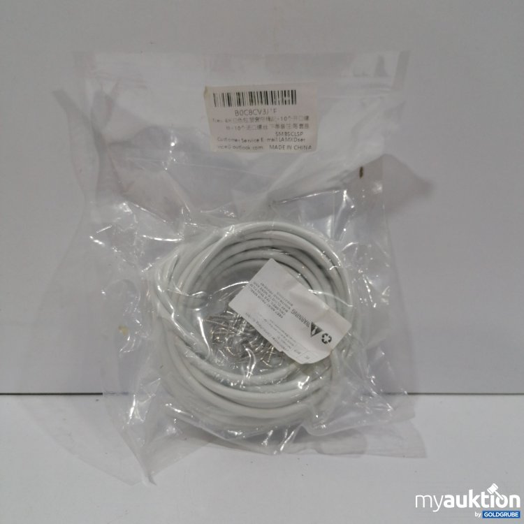 Artikel Nr. 911908 Artikel Nr. 911908: Vorhangdraht weiß