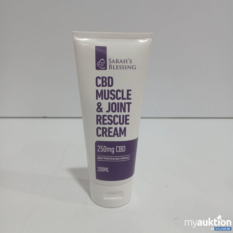 Artikel Nr. 913908 Artikel Nr. 913908: Sarah's Blessing CBD Muscle & Joint Rescue Cream 200ml