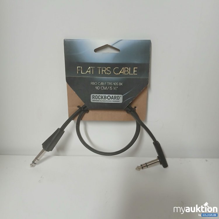 Artikel Nr. 917908: Rockboard Flat TRS Cable 40cm 