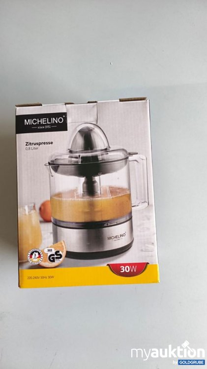 Artikel Nr. 928908: MICHELINO Zitruspresse 0,8 Liter 30W