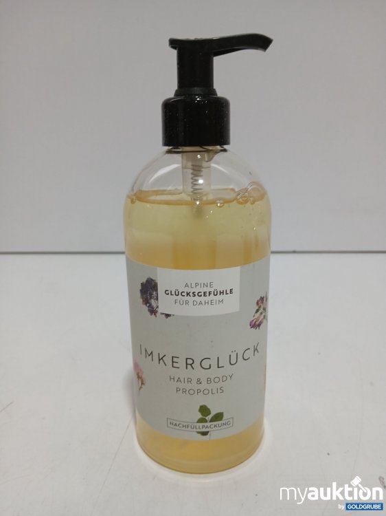 Artikel Nr. 962908 Artikel Nr. 962908: IMKERGLÜK Hair&Body Propolis 500ml
