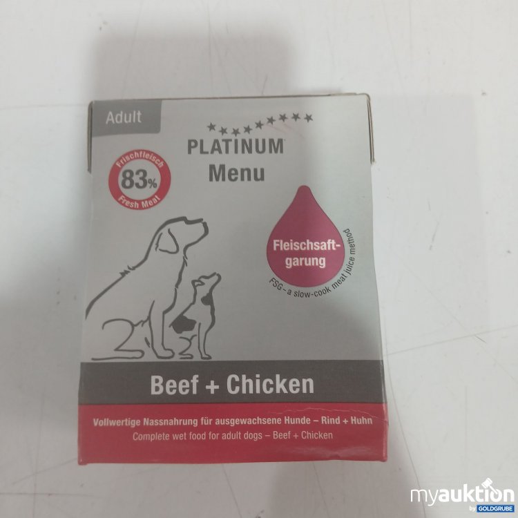 Artikel Nr. 984908: Platinuum Menü Hund 375g 