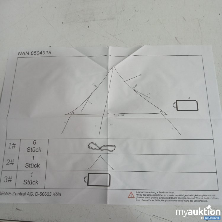 Artikel Nr. 992908: Sonnensegel 2er Set 