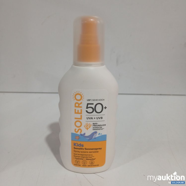 Artikel Nr. 998908: Solero Kids sensitiv Sonnenspray 50+ 200ml 