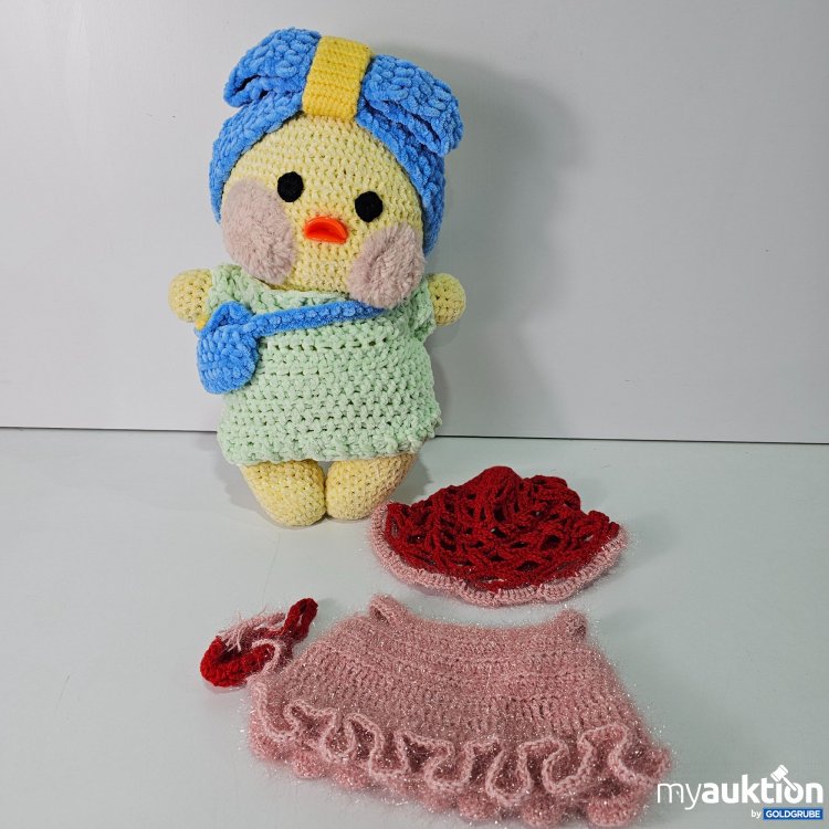 Artikel Nr. 389909 Artikel Nr. 389909: Häkelpuppe Ente ca.33cm