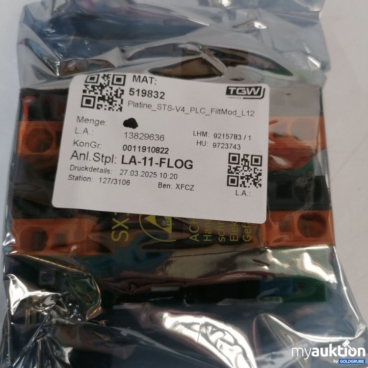 Artikel Nr. 438909: TGW Platine _STS-V4_PLC_FittMod_L12