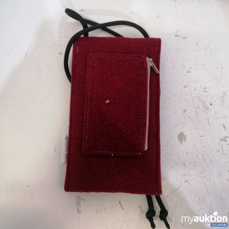 Artikel Nr. 718909 Artikel Nr. 718909: Lana Green Filz Handytasche mit kordel