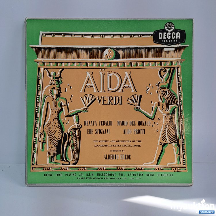 Artikel Nr. 816909 Artikel Nr. 816909: Verdi Aida Vinyl 3 Schallplatten