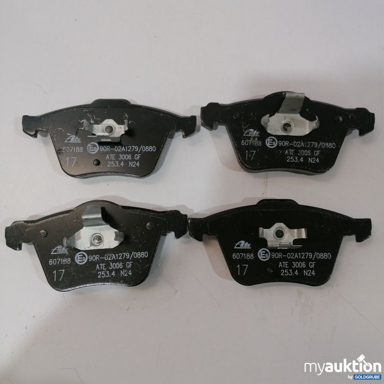 Artikel Nr. 881909: 4Stk ATE Original Bremsbeläge Art:607188