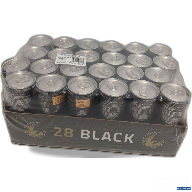 Artikel Nr. 891909: 28 Black ACAI 24×250ml Energy Drink 