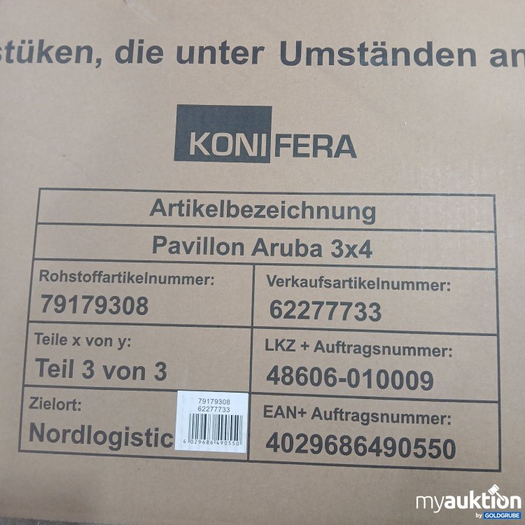Artikel Nr. 899909: Konifera Pavillon Aruba 3x4 79179308 
