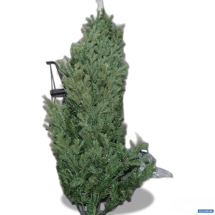Artikel Nr. 957909: Weihnachtsbaum Plastik zum zusammenstecken ca170cm mit Lichterkette und Ständer  