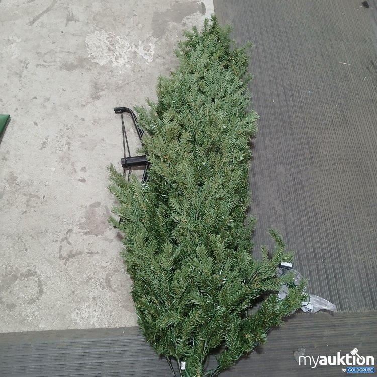 Artikel Nr. 957909: Weihnachtsbaum Plastik zum zusammenstecken ca170cm mit Lichterkette und Ständer  