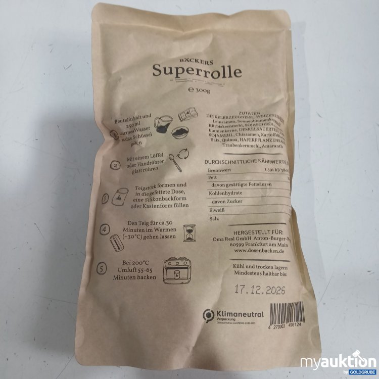 Artikel Nr. 979909 Artikel Nr. 979909: Bäckers Superrolle je 300g