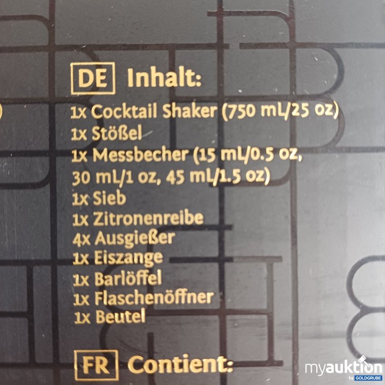 Artikel Nr. 987909 Artikel Nr. 987909: Bardeluxe 12-teiliges Cocktail Set