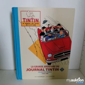 Auktion Tintin Abenteuerbuch