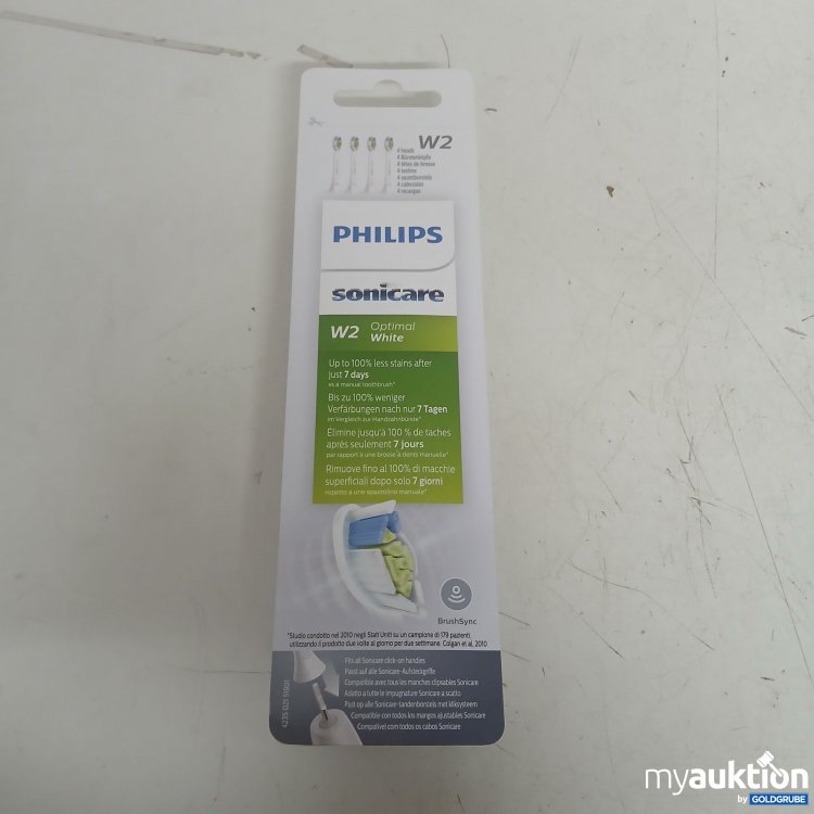 Artikel Nr. 397910 Artikel Nr. 397910: Philips Sonicare W2 4 Bürstenköpfe