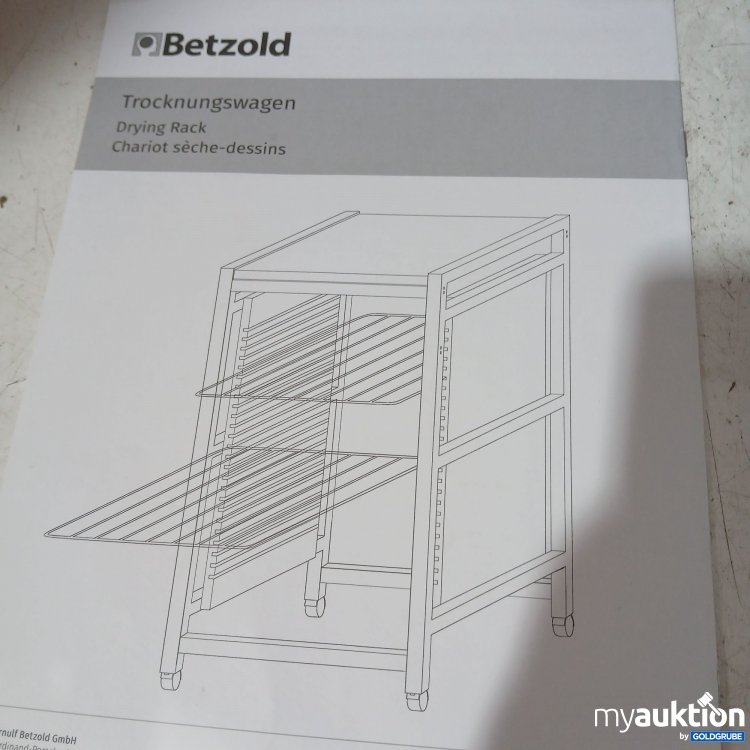 Artikel Nr. 444910 Artikel Nr. 444910: Betzold Trocknungswagen