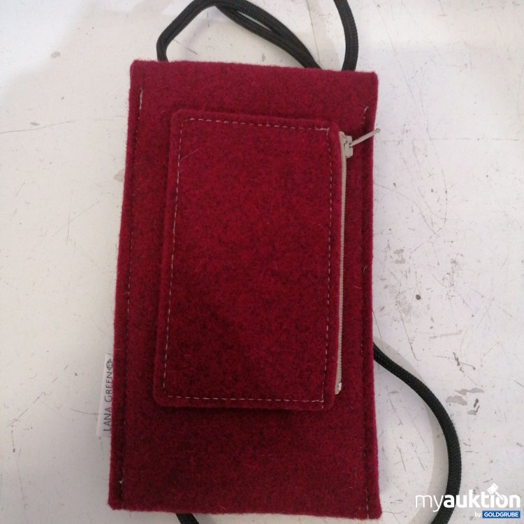 Artikel Nr. 718910 Artikel Nr. 718910: Lana Green Filz Handytasche mit kordel